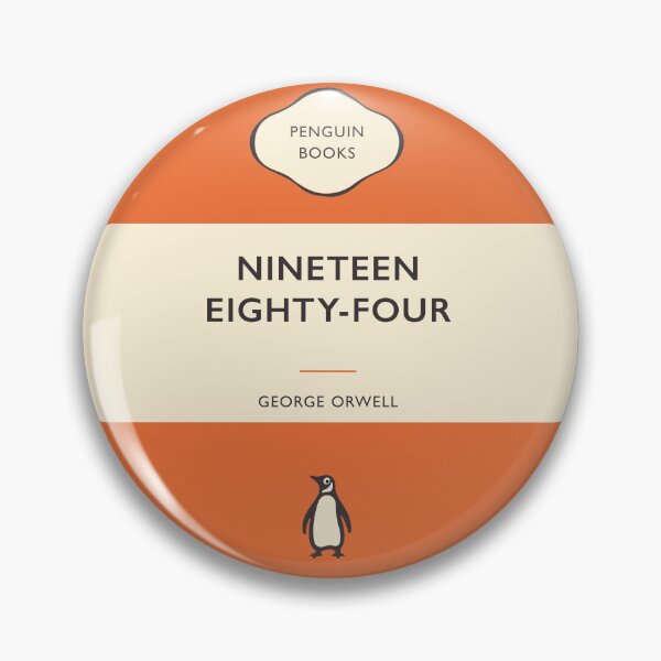 Item preview, 1984 George Orwell Penguin Book Cover designed and sold by iconikit.