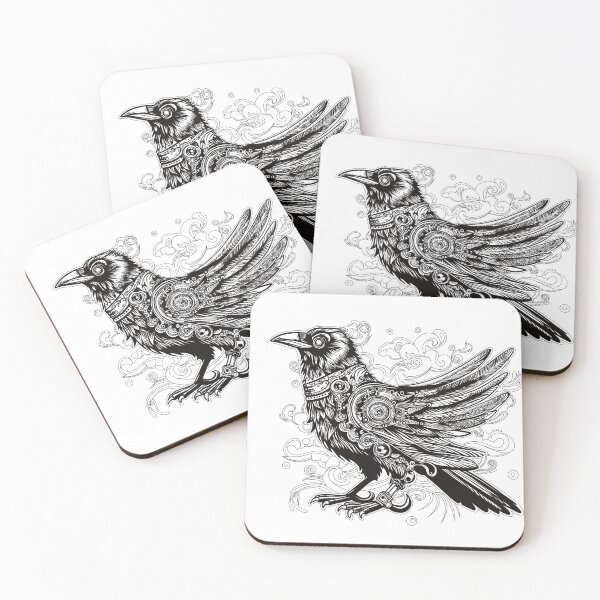 Item preview, Steampunk Bird designed and sold by WildLakePatterns.