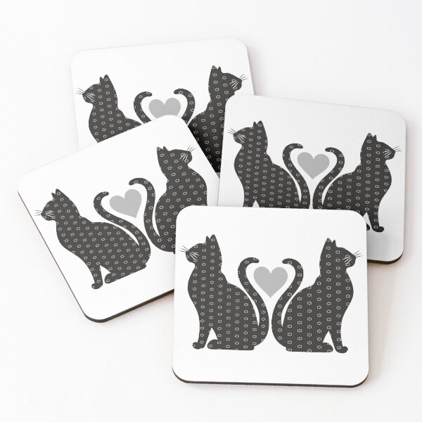 Item preview, cat lovers black designed and sold by AGNATA Design.
