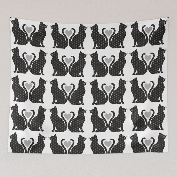 Item preview, cat lovers black designed and sold by AGNATA Design.