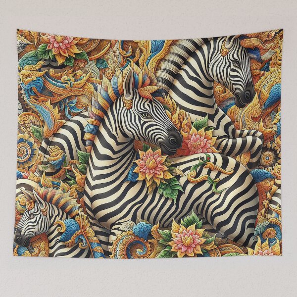 Item preview, Stripes of Civilization: Zebra in Thai Heritage   designed and sold by Vanich-Panich.