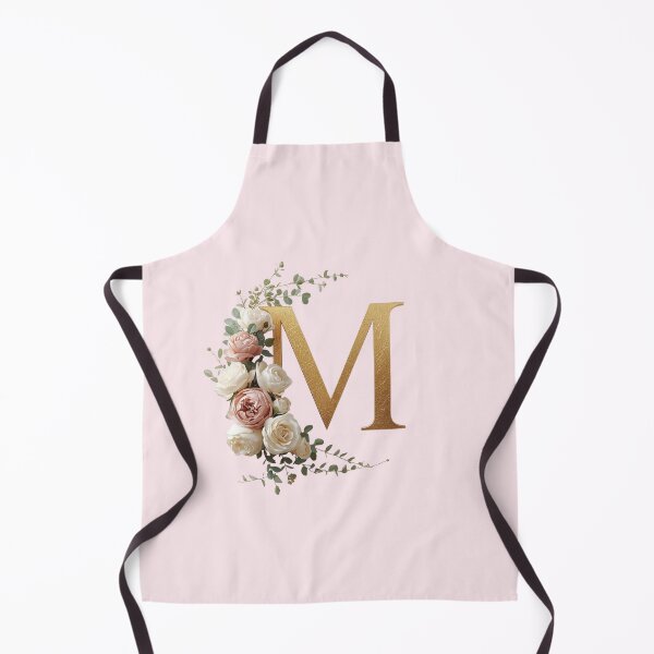 Item preview, Floral Gold Letter M Monogram – Coquette Christian Wall Art, Elegant Blush Rose Initial Print, Faith-Inspired Feminine Gift designed and sold by AmenAlways.