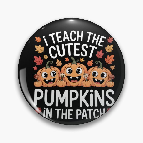 Item preview, Teacher Halloween I Teach the Cutest Pumpkins in the Patch-Photoroom  designed and sold by HuValverdeArt.