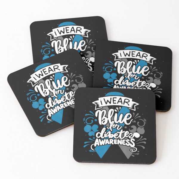 Item preview, I Wear Blue For Diabetes Awareness T1D T2D Diabetes Awarenes designed and sold by MatthewConer.