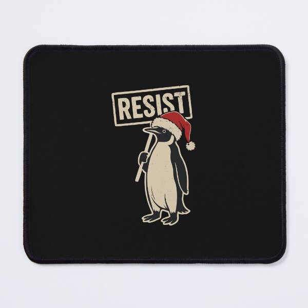 Item preview, Penguin Protest: Resisting Christmas Tariffs designed and sold by Steele-Art.