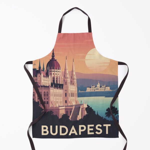 Item preview, Budapest Fisherman’s Bastion – Dreamy Travel Poster Art designed and sold by Timeless Design.