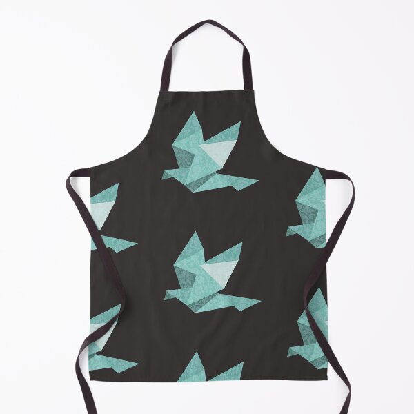 Item preview, Mint Green Origami Bird with Delicate Lace Pattern designed and sold by SKETCHYANDGRAPHIC.