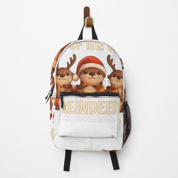 Item preview, All of the Otter Reindeer – Cute Christmas Otter Design designed and sold by EverlaPrints.