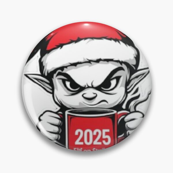 Item preview, Elf on Strike 2025: Too Much Naughty! designed and sold by BlueYasmine.