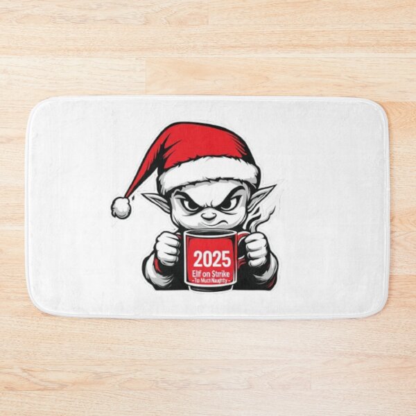 Item preview, Elf on Strike 2025: Too Much Naughty! designed and sold by BlueYasmine.