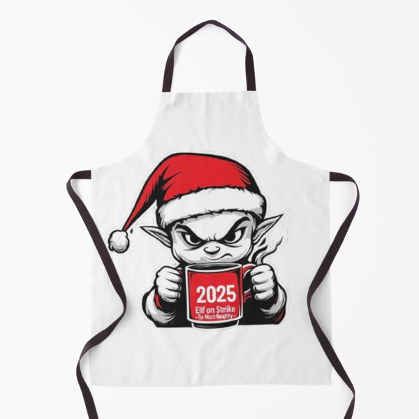 Item preview, Elf on Strike 2025: Too Much Naughty! designed and sold by BlueYasmine.