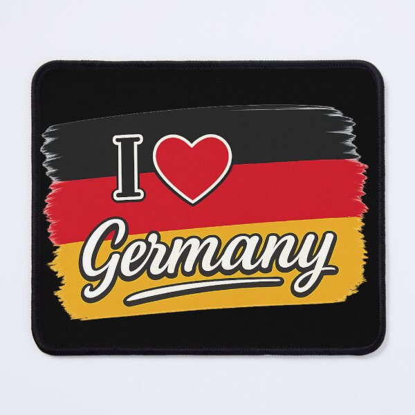 Item preview, I love Germany - Flag designed and sold by RW-Art-Design.