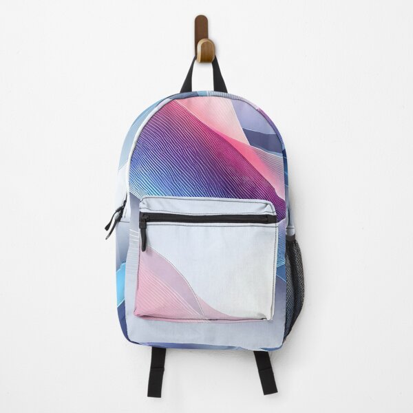 Item preview, Abstract Ribbon Waves Gradient Pastel Illustration designed and sold by PandaTShirtShop.
