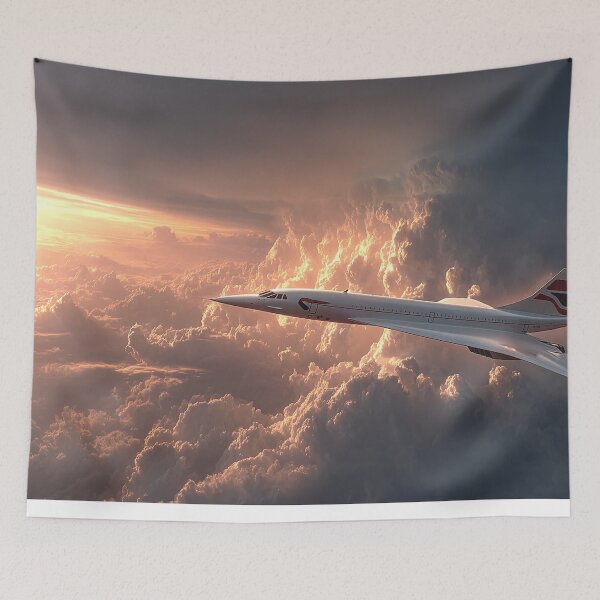 Item preview, Concorde Above the Atlantic Crossing designed and sold by Skyframe Aviation.