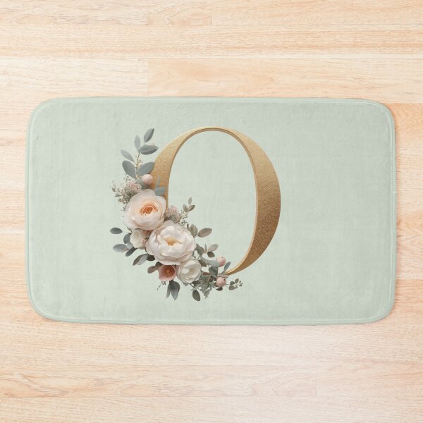 Item preview, Floral Gold Letter O Monogram – Coquette Christian Wall Art, Elegant Blush Rose Initial Print, Faith-Inspired Feminine Gift designed and sold by AmenAlways.