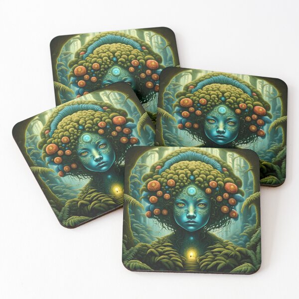 Item preview, Elemental Harmony: Mystical Flora Infusion designed and sold by PawPrintedArt.
