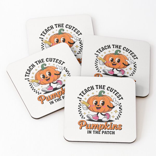 Item preview, Women Halloween Teacher I Teach The Cutest Pumpkins in The Patch Letter Print Teacher Photoroom  designed and sold by HuValverdeArt.