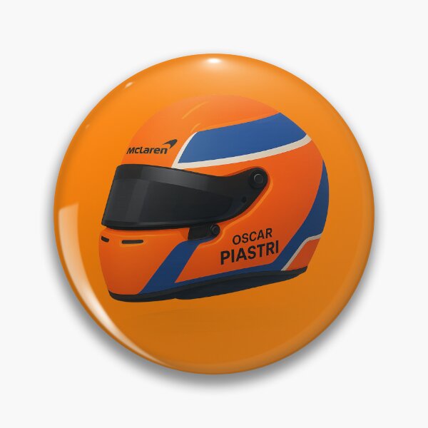 Item preview, Oscar Piastri Helmet designed and sold by aurumstudios.