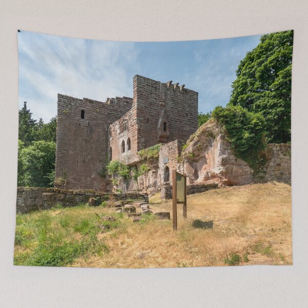 Item preview, Wasenburg Castle Ruins designed and sold by Palatinasart.
