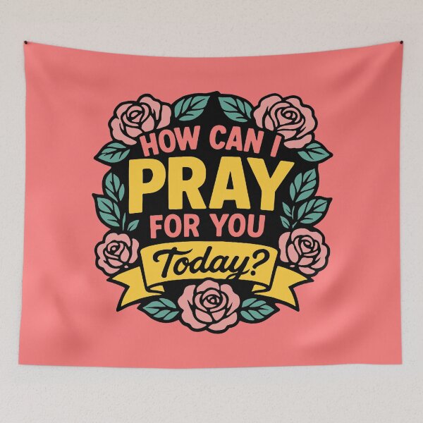 Item preview, How Can I Pray For You Today? designed and sold by plushism.