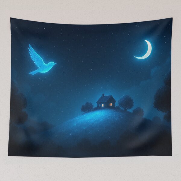 Item preview, A luminous night full of magic designed and sold by Sigtrix.