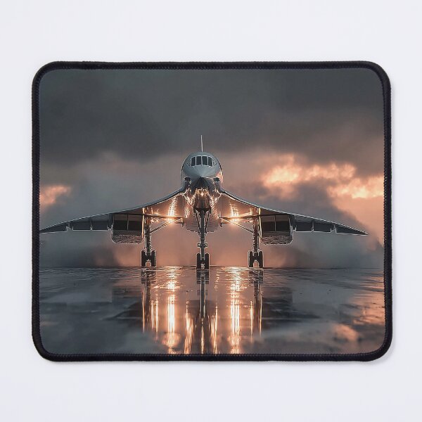 Item preview, Famous Concorde Taking Off with Reflections on the Tarmac at Birmingham designed and sold by Skyframe Aviation.