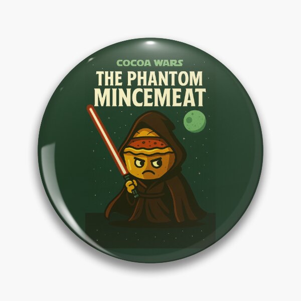 Item preview, Cocoa Wars - The Phantom Mincemeat designed and sold by WheelieGdArt.