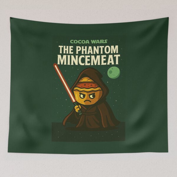 Item preview, Cocoa Wars - The Phantom Mincemeat designed and sold by WheelieGdArt.