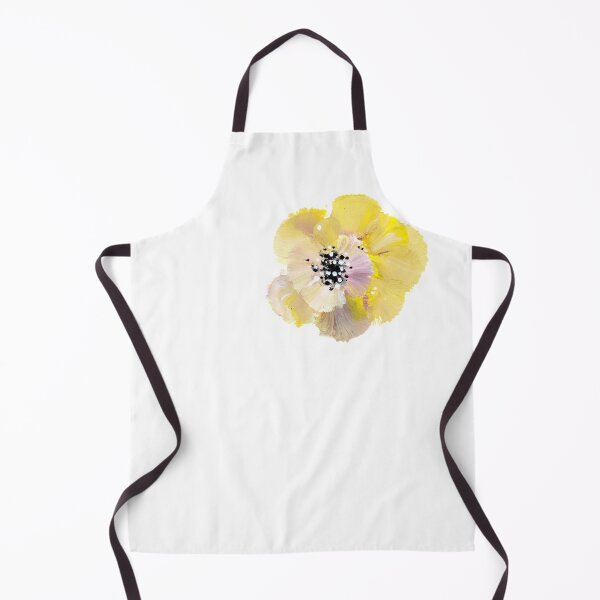 Aperçu de l'œuvre Délicate fleur jaune et blanche à la gouache créée et vendue par Kyvar.