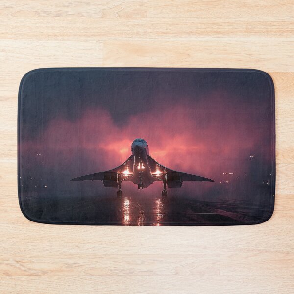 Item preview, Graceful Concorde Taking Off at Dusk at Zurich designed and sold by Skyframe Aviation.