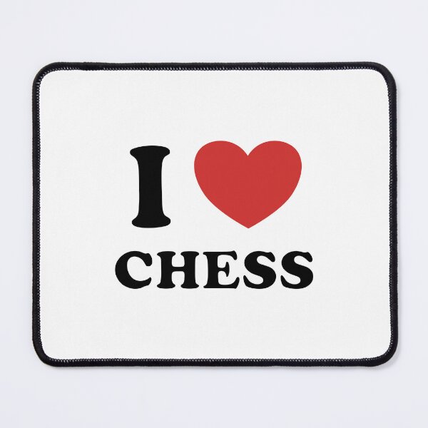 Item preview, I love chess designed and sold by Inspirationmotivation.