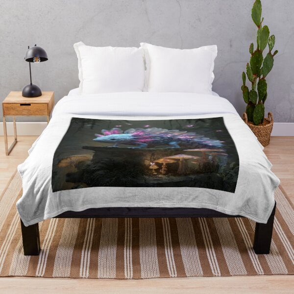 Artikelvorschau, Leuchtender Axolotl im Zauberwald – Fantasy-Kunstwerk mit biolumineszenter Kreatur – Mystisches Nachtdesign entworfen und verkauft von MadeByACJ.