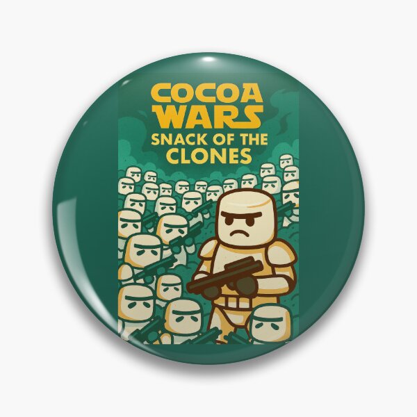 Item preview, Cocoa Wars - Snack of the Clones designed and sold by WheelieGdArt.