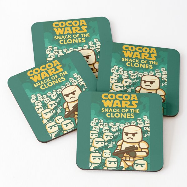Item preview, Cocoa Wars - Snack of the Clones designed and sold by WheelieGdArt.