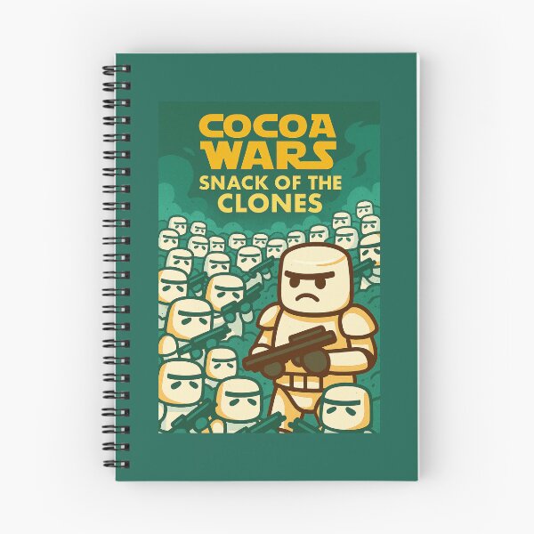 Item preview, Cocoa Wars - Snack of the Clones designed and sold by WheelieGdArt.