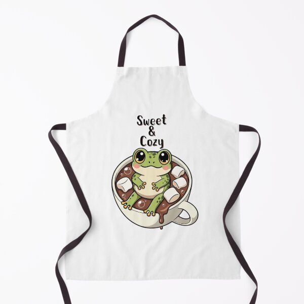 Item preview, Sweet & Cozy Frog – Hot Chocolate Kawaii Shirt designed and sold by EcoArtTees.