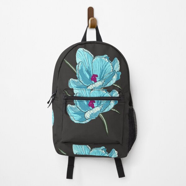 Item preview, Hand-Drawn Blue Crocus Art Print - Spring Botanical Illustration designed and sold by SKETCHYANDGRAPHIC.