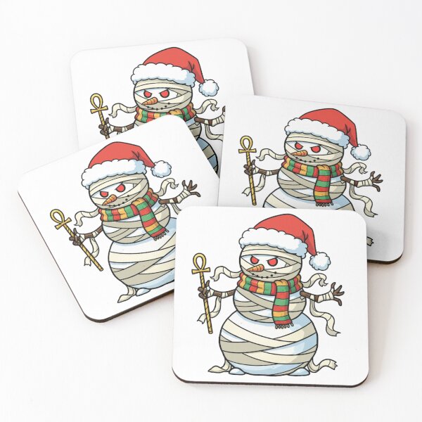 Item preview, The Mummified Snowman (Cartoon Holiday Humour) designed and sold by MythoWorldddd.