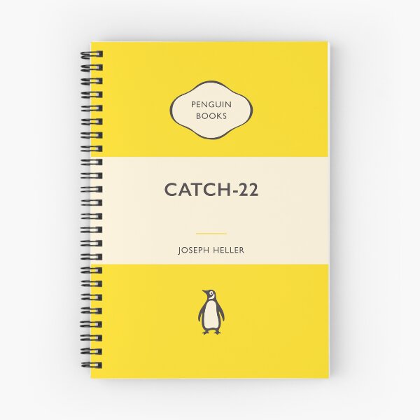 Item preview, Catch 22 Joseph Heller Penguin Book Cover designed and sold by iconikit.