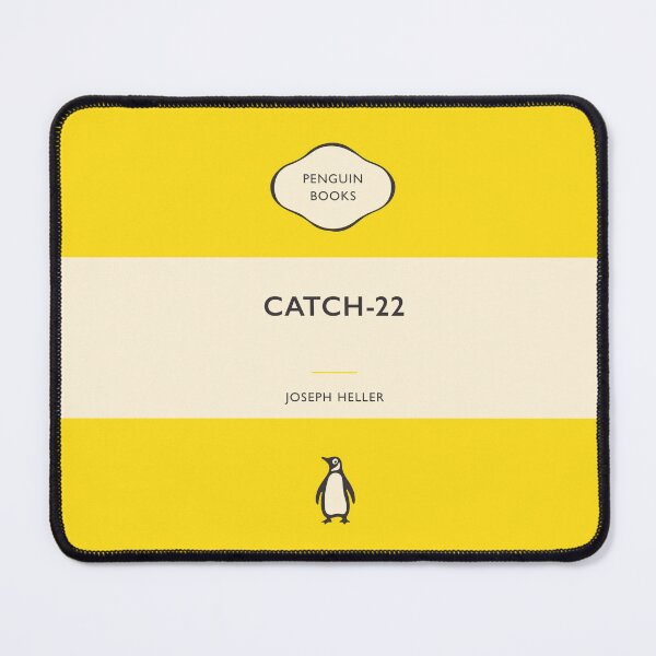 Item preview, Catch 22 Joseph Heller Penguin Book Cover designed and sold by iconikit.