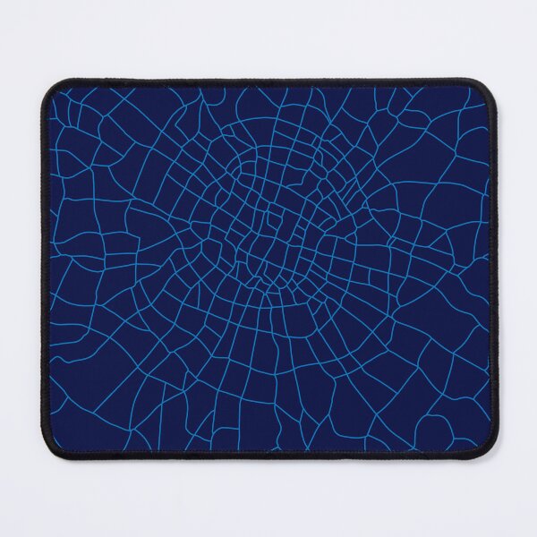 Item preview, Blue Line City Map – Minimalist Abstract Street Art on White Background designed and sold by ZorianArt.