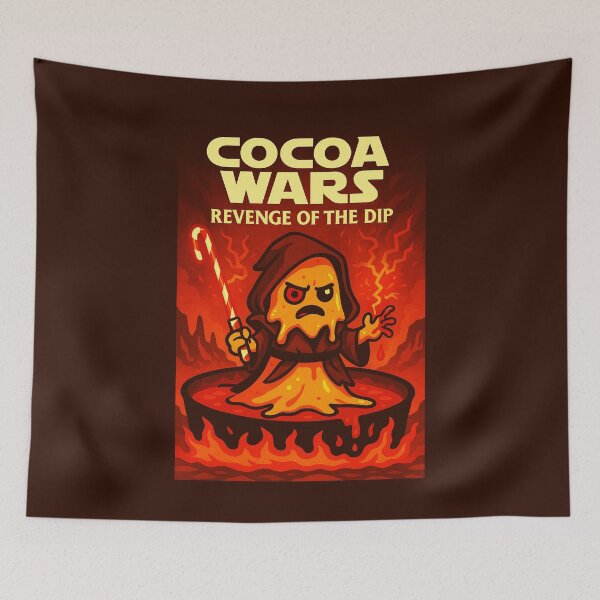 Item preview, Cocoa Wars - Revenge of the Dip designed and sold by WheelieGdArt.
