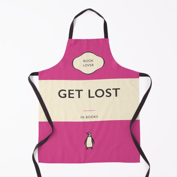 Item preview, Get Lost in Books Penguin Book Cover designed and sold by iconikit.
