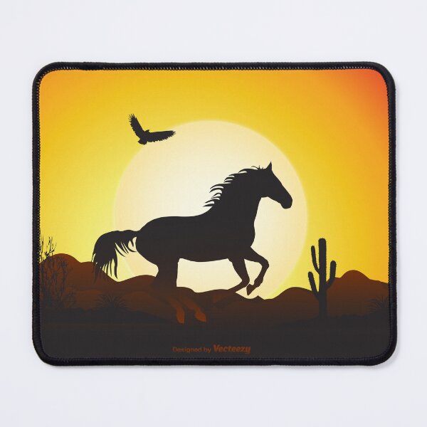 Item preview, Galloping Horse Silhouette – Freedom and Power designed and sold by STMEDIADESIGN.
