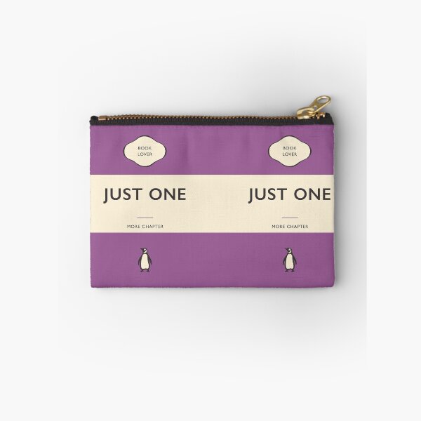 Item preview, Just One More Chapter Penguin Book Cover designed and sold by iconikit.