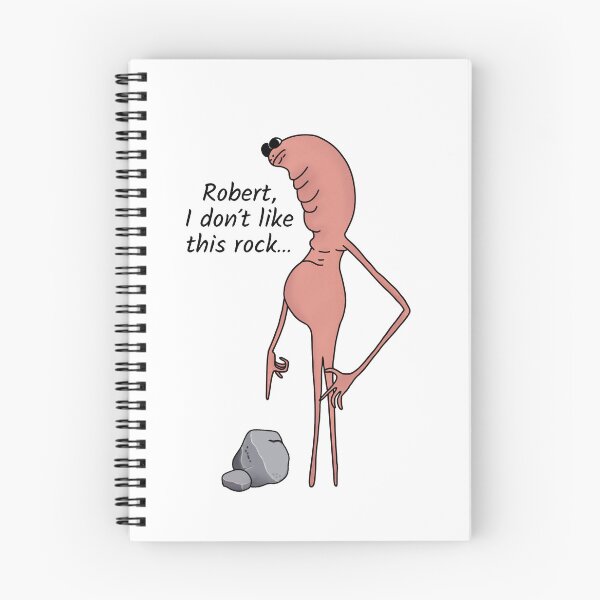 Item preview, Marcus the worm doesn’t like this rock designed and sold by studio-abstra.