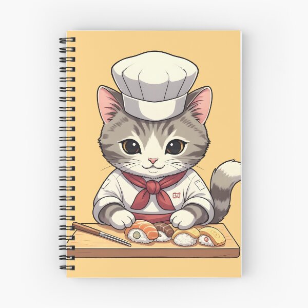 Item preview, Sushi Chef Cat designed and sold by Uglyandcute.