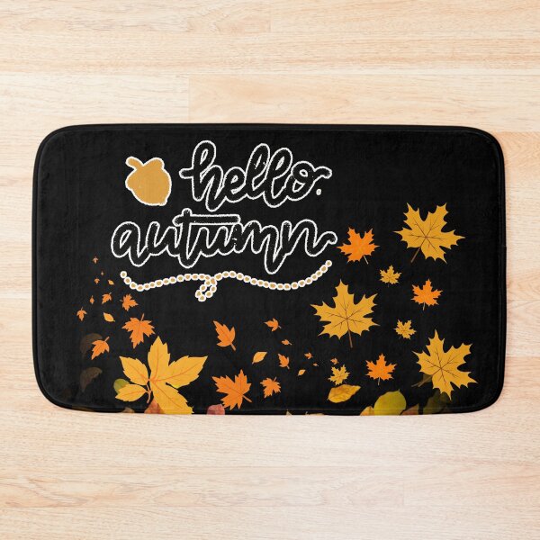 Item preview, Hello Autumn Leaves and Acorn Design designed and sold by Khadigadesings.
