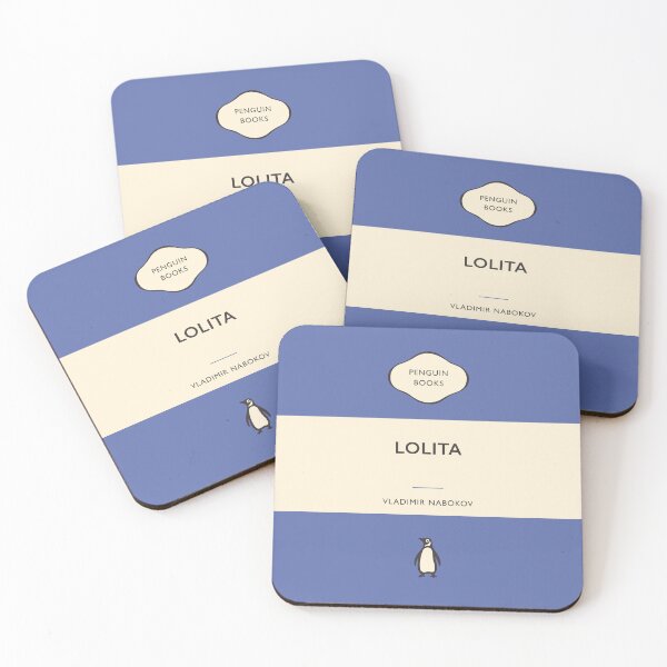 Item preview, Lolita Vladimir Nabokov Penguin Book Cover designed and sold by iconikit.