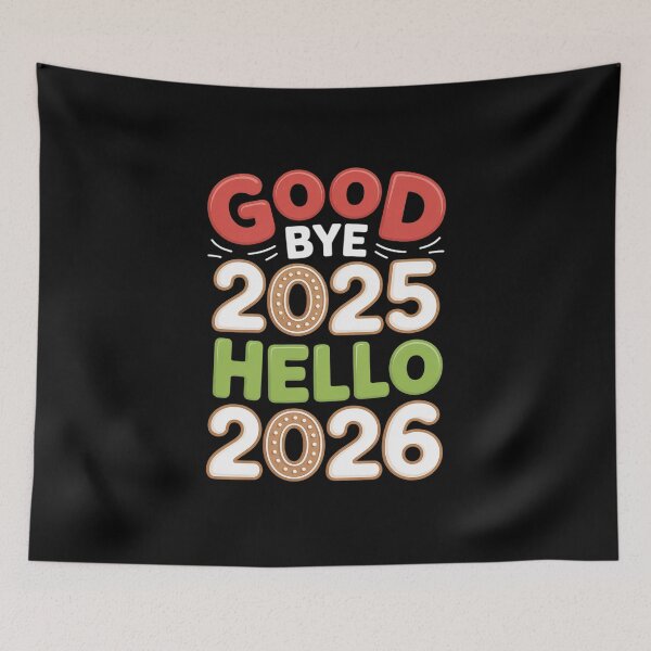 Item preview, Womens Happy New Year 2026 Goodbye 2025 Hello 2026-Photoroom  designed and sold by GGrizeldaRivas.